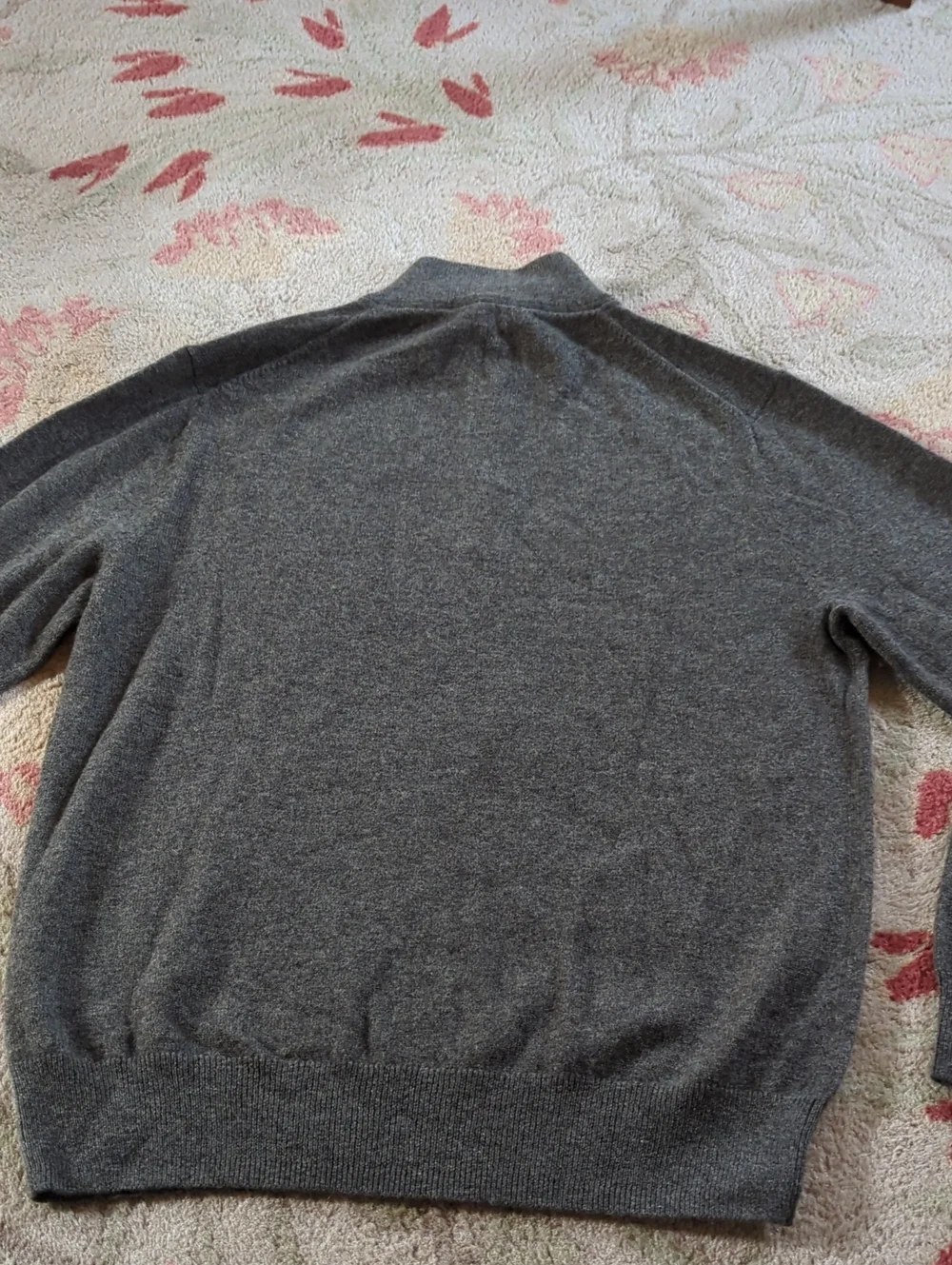 🆕EVERLANE The Cashmere Quarter-Zip Sweater